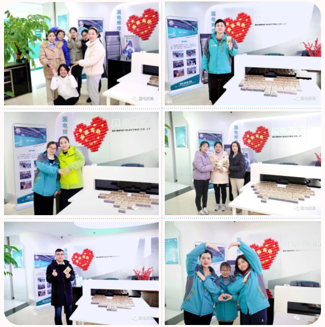 HV HIPOT presented all employees with sweet gifts 